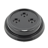 Victoria Bay Lid Dome Plastic Black For 10-20 OZ Cup 1000/Case