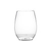 Renaissance Cup Goblet Stemless Wine 12 OZ Plastic Clear 64/Case