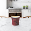 Solo® Hot Cup 4 OZ SSP Multicolor Bistro® 50 Count/Pack 20 Packs/Case 1000 Count/Case