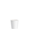 Solo® Hot Cup 4 OZ SSP White 50 Count/Pack 20 Packs/Case 1000 Count/Case