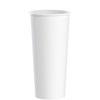 Solo® Hot Cup 24 OZ SSP White 25 Count/Pack 20 Packs/Case 500 Count/Case
