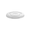 Lid Flat PET Clear For 9-12 FLOZ Cup Straw Slot 1000/Case