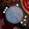 Dart® Lid Flat HIPS Translucent For 8-60 OZ Cold Cup Identification With Hole 100 Count/Bag 5 Bags/Case 500 Count/Case