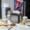 Dixie® Lid Dome Plastic White For 12-16-20 OZ Hot Cup Sip Through Identification 500/Case
