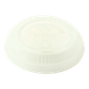 Lid Dome 3.3X0.7 IN CPLA White For 8 OZ Hot Cup Sip Through 1000/Case