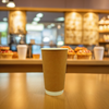Victoria Bay Hot Cup 20 OZ Double Wall Poly-Coated Paper Kraft 600/Case