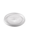 Lid Translucent For 12 FLOZ Cold Cup Straw Slot 1000/Case