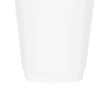 Karat® Hot Cup Insulated 12 OZ Double Wall Poly-Coated Paper White 500/Case