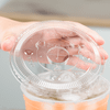 Karat® Lid PET Clear For 44 FLOZ Paper Cold Cup Straw Slot 1000/Case