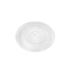 Karat® Lid Flat 3.54 IN PET Clear For 12-22 OZ Cup Identification With Hole 1000/Case