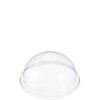 Dart® Lid Dome 3.778X1.745 IN PET Clear For 5-20 OZ Cold Cup With Hole Freezer Safe 100 Count/Pack 10 Packs/Case