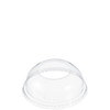 Dart® Lid Dome 3.7X1.4 IN PET Clear For 12-24 OZ Cold Cup With Hole Freezer Safe 100 Count/Pack 10 Packs/Case