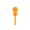 StixToGo Beverage Plug Plastic Orange 2000/Case
