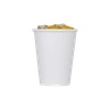 Karat® Cold Cup 9 OZ Paper White 75MM 1000/Case