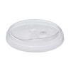 Karat® Lid Flat 3.86 IN PET Clear For 12-24 OZ Cold Cup Strawless Sip Through 1000/Case