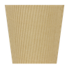 Karat® Hot Cup Ripple 10 OZ Paper Kraft 90MM 500/Case