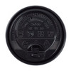 Lid Black For 12-24 OZ Hot Cup 1000/Case