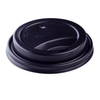 Karat® Lid PP Black For 10-20 FLOZ Cup Sip Through 100 Count/Pack 10 Packs/Case 1000 Count/Case