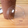 Karat® Lid Dome 3.86 IN PET Clear For 12-24 OZ Cold Cup With Hole 1000/Case