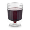 Resposables Cup Wine With Stem 8 OZ Plastic Clear 240/Case