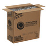 Dixie® Lid Dome Plastic Black For 12 OZ Hot Cup Sip Through Identification 1000/Case
