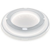 Dinex® Lid Dome PS White For 5-8 OZ Cup Sip Through 1000/Case