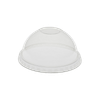 Lid Dome RPET Clear For 12-16-24 OZ B-Size Cup No Hole 900/Case