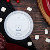 Solo® Travelock™ Lid Dome 3.7X0.9 IN PS White For 10-24 OZ Cup Reclosable Tab Sip Through 100 Count/Pack 10 Packs/Case