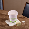 Karat Earth Lid Dome 90MM CPLA For 10-24 OZ Hot Cup Sip Through 1000/Case