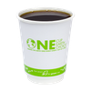 Karat Earth Hot Cup Insulated 8 OZ Paper Stock Print 80MM 500/Case