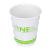 Karat Earth Hot Cup Insulated 8 OZ Paper Stock Print 80MM 500/Case