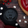 Solo® Travelock™ Lid Dome 3.7X0.9 IN PS Black For 10-24 OZ Cup Reclosable Tab Sip Through 100 Count/Pack 10 Packs/Case