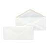 Universal® Business Envelope White Open-Side #10 Monarch Flap Gummed Closure 500/Case