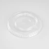 Lid Flat 98MM PET Clear For 12-24 OZ Cup Straw Slot 1000/Case