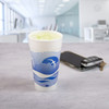 Dart® J Cup® Cup Insulated 20 OZ EPS Blue White Horizon® 25 Count/Pack 20 Packs/Case 500 Count/Case