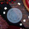 Solo® Lid Flat 3.639X0.469 IN HIPS Translucent For 12-24 OZ Cup Identification With Hole 125 Count/Pack 16 Packs/Case