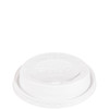 Dart® Trophy® Plus™ Lid Dome 3.53X0.9 IN HIPS White For 12-16-20-24 OZ Cup With Hole 125 Count/Pack 12 Packs/Case
