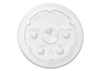 WNA Lid PET Clear For Cup Straw Slot 1000/Case