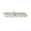 Utility Knife Gray Metal Quick Change Retractable 1/Each