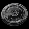 Victoria Bay Lid Flat 98MM PET For 12-24 OZ Cold Cup No Hole 50 Count/Pack 20 Packs/Case 1000 Count/Case