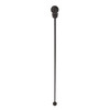 StixToGo Beverage Plug Plastic Black 200 Count/Pack 10 Packs/Case 2000 Count/Case