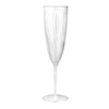 Victoria Bay Cup Champagne Flute 5 OZ PS Clear 1-Piece 8 Count/Pack 12 Packs/Case 96 Count/Case