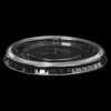 Victoria Bay Lid Flat 107MM 4.21 IN PET Clear Printed Round For 32 OZ Cold Cup Straw Slot 500/Case
