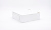 Easy Lock Cake Box 12X12X4 IN SUS Paperboard CRB White Square Lock Corner 1-Piece 100/Bundle