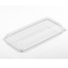 Polar Pak® Danish Stollen Hinged Container With Dome Lid 13.33X6.68X2.58 IN PET Clear Rectangle 200/Case