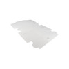 Bakery Box 10X10X5.5 IN Clay-Coated Kraft Board White Kraft Square Lock Corner Tuck Top 100/Case