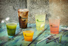 Lid Flat RPET Clear For 12 OZ Cold Cup With Hole 1125/Case