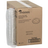 Lid Flat RPET Clear For 12 OZ Cold Cup With Hole 1125/Case