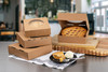 Pie Box 9X9X2.5 IN Kraft With Window 100/Case