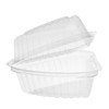 Pie Slice Hinged Container With Dome Lid 5.75X5.88X3 IN PET Clear Triangle 250/Case